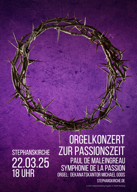 Plakat Orgelkonzert